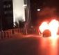 İsrail'i protesto etmek için aracını yakan çift, eve metrobüsle döndü