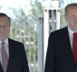 Cumhurbaşkanı Erdoğan, İtalya Başbakanı Draghi'yi karşıladı