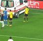 Göztepe - Altay maçında kaleciye saldırı