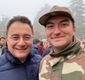 Ali Babacan bedelli askerlik yapan oğlunun yemin törenine katıldı
