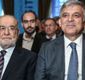 Davutoğlu ve Karamollaoğlu'ndan Abdullah Gül'e peş peşe ziyaret