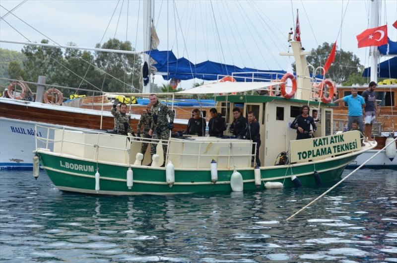 Bodrum Da Deniz Dibi Temizli I Ensonhaber