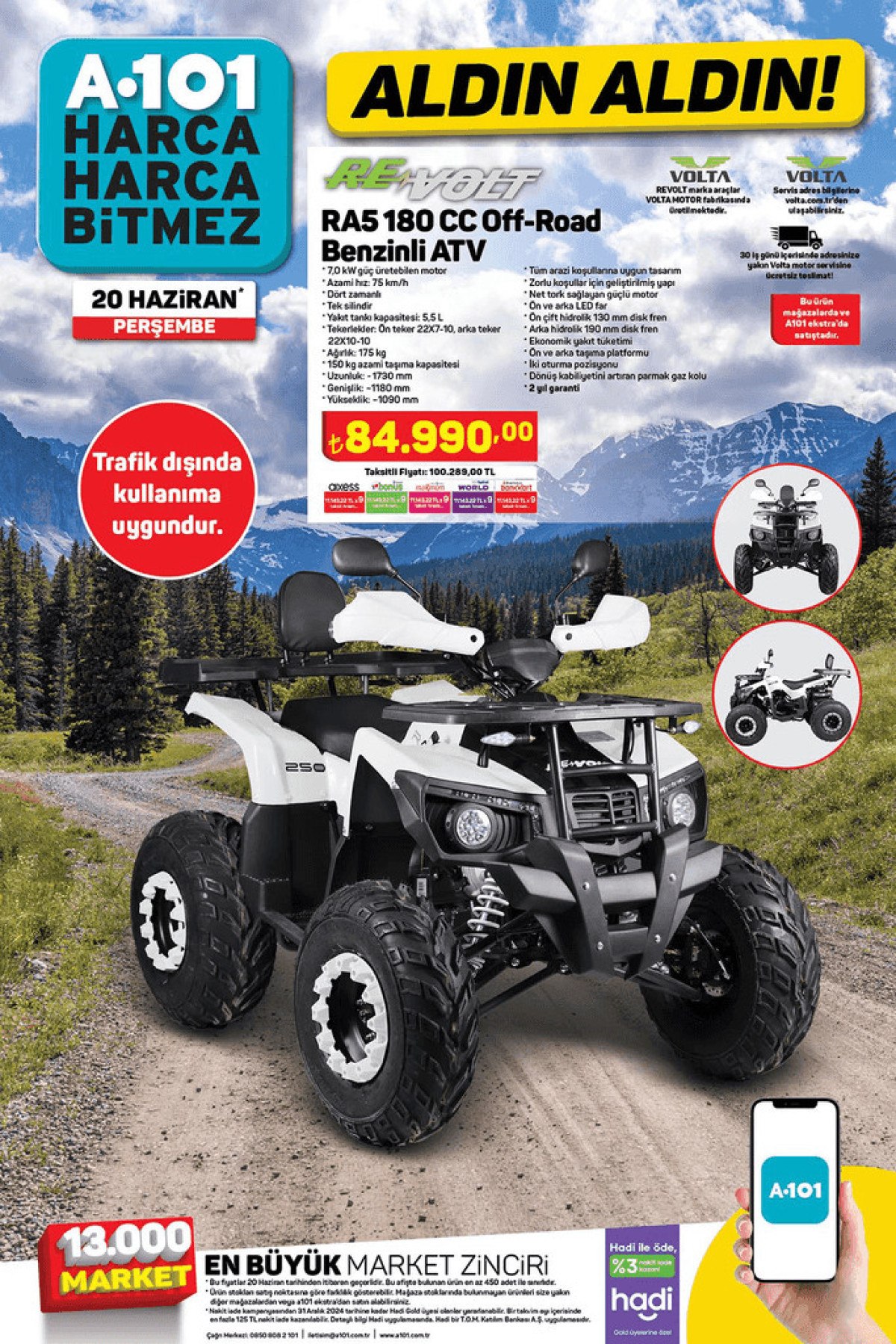 Off Road Tutkunlar A E Ko Sun Nan Lmaz Fiyata Benzinli Atv F Rsat