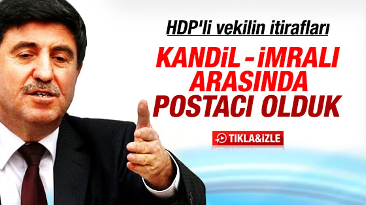 Hdp Li Altan Tan Dan Postac Itiraf