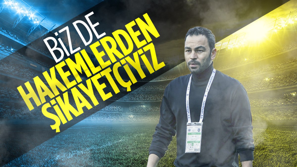 Selçuk İnan Hakemlerden şikayetçiyiz