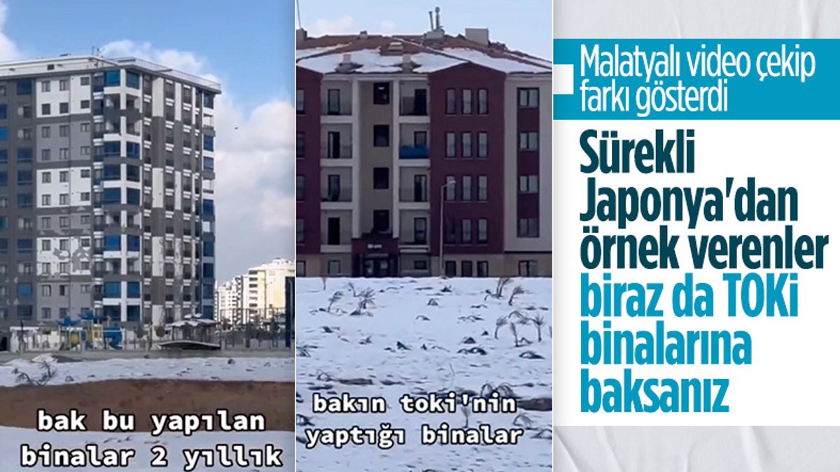 Deprem Malatya Y Da Vurdu Binlerce Bina Y K L Rken Tok Binalar