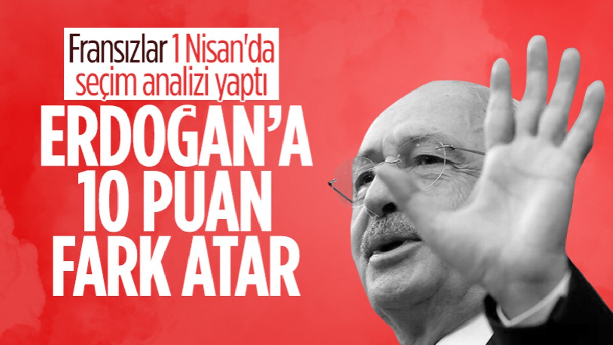 Fransız haber ajansı AFP Kemal Kılıçdaroğlu 10 puan önde