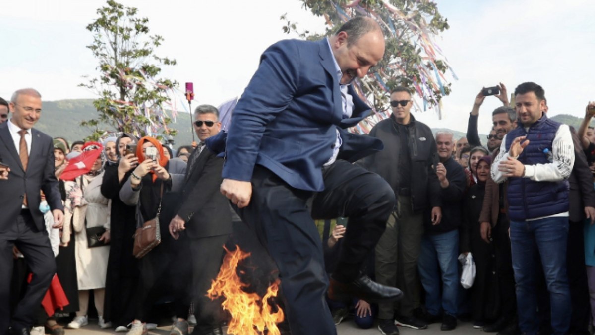 Sanayi ve Teknoloji Bakanı Mustafa Varank Hıdırellez etkinliklerine katıldı