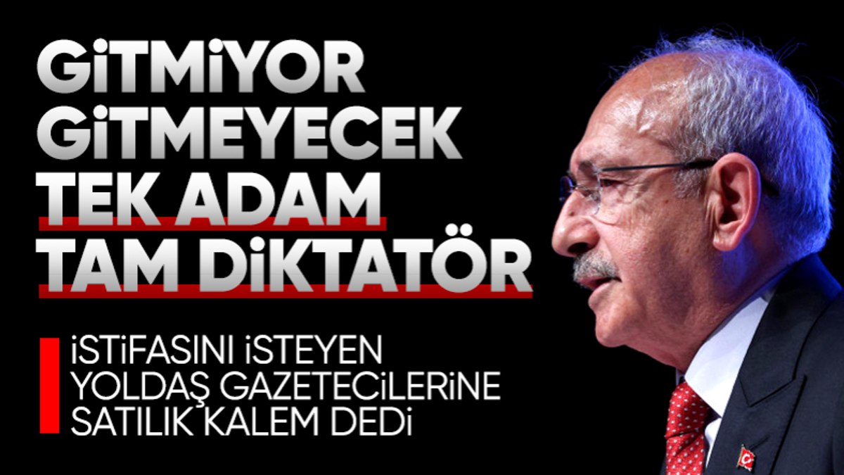 Kemal Kılıçdaroğlu kendisini eleştiren gazetecilere yanıt verdi