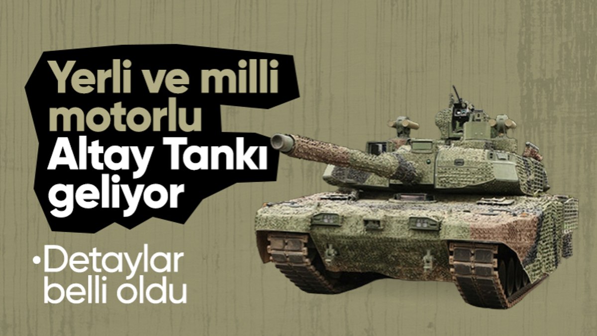 Yeni Altay Tankı yerli motorla yürüyecek