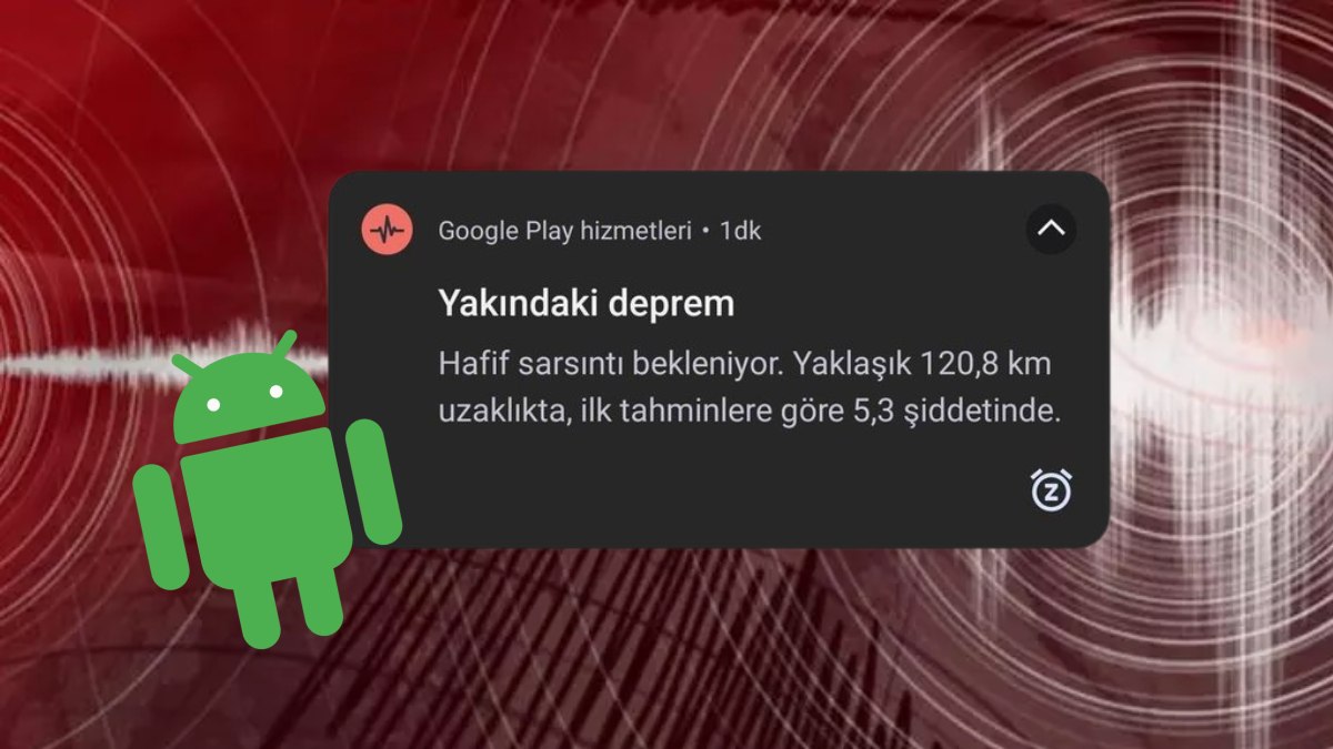 Google Deprem Uyar Sistemi Nas L A L R Te Yak N Mdaki Deprem