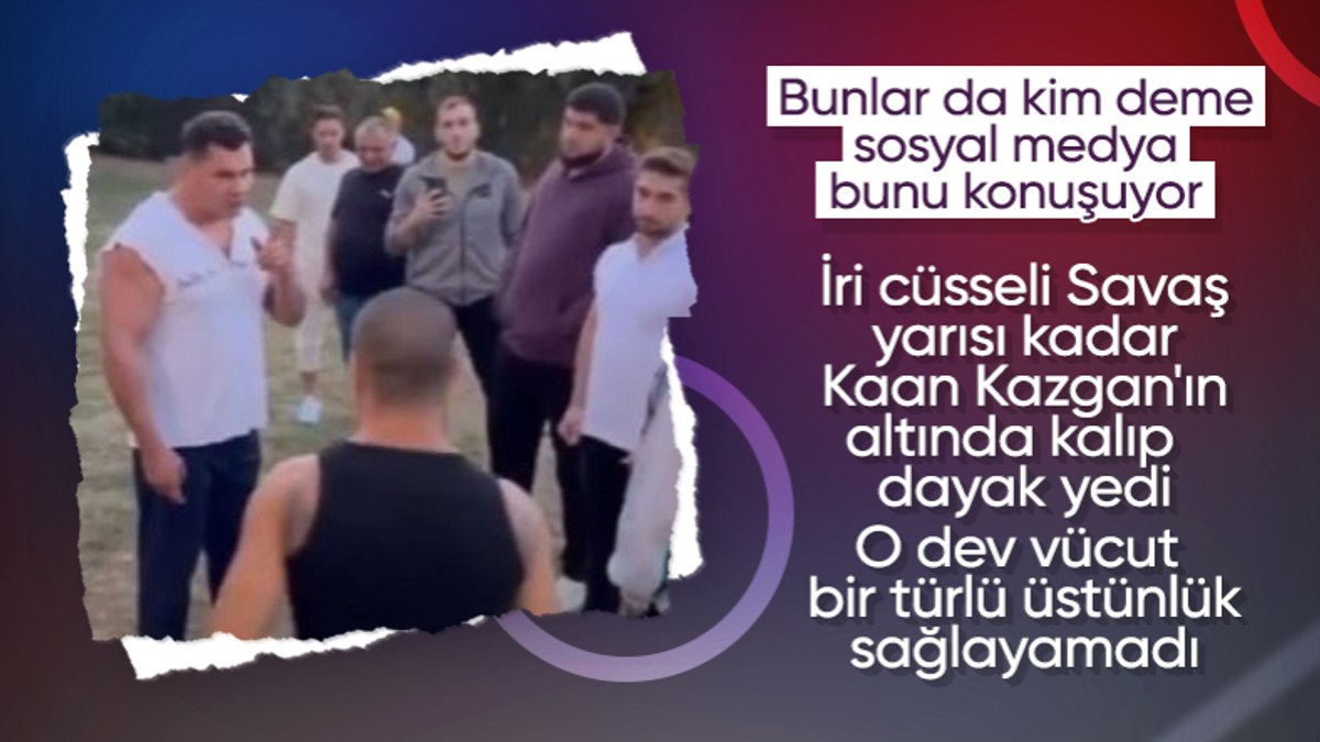 MMA dövüşçüsü Kaan Kazgan Savaş Cebeci yi kanlar içinde bıraktı