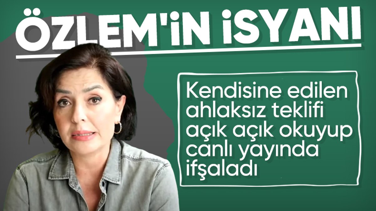 Özlem Gürses tacizcisini canlı yayında ifşa etti