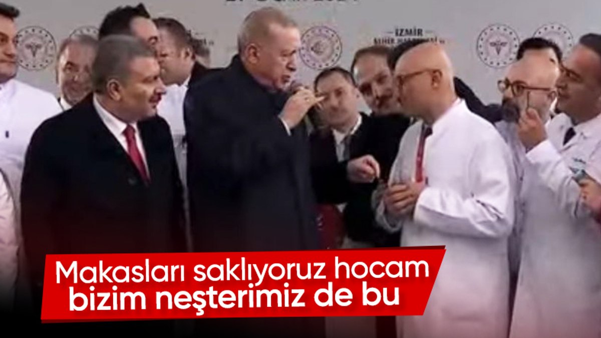 İzmir e bir sağlık üssü daha Cumhurbaşkanı Erdoğan açılışı yaptı