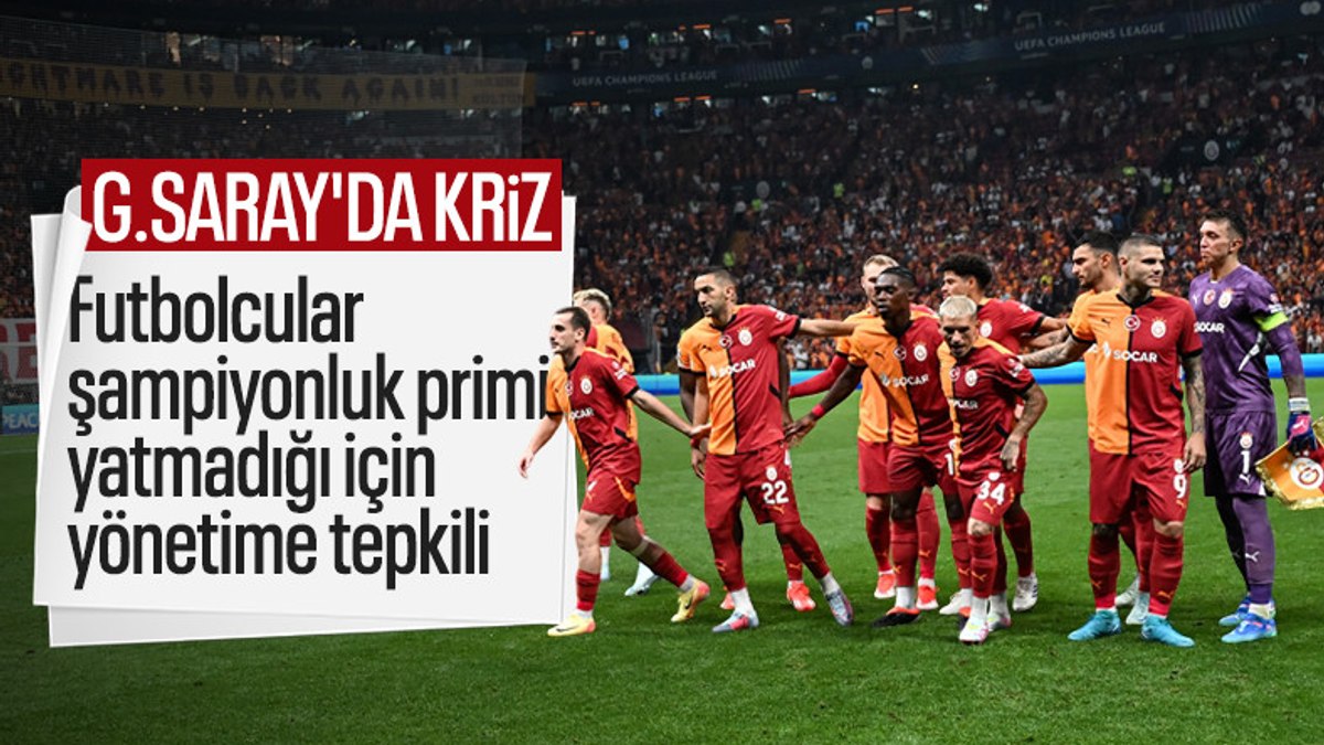 Galatasaray Da Prim Krizi Futbolcular Okan Buruk Un Kap S N Ald