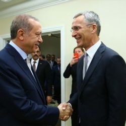 Cumhurbaşkanı Erdoğan, Stoltenberg ile görüştü