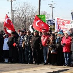 Obama'sız Martin Luther King Günü'nde Türkler siyahilerle yürüdü