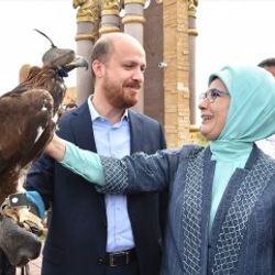 Emine Erdoğan Kazakistan'da ok attı