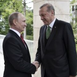 Beştepe'de Erdoğan-Putin görüşmesi