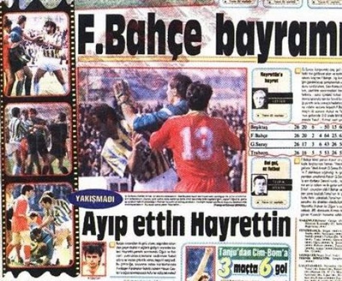 Gazete Man Etlerinde Galatasaray Fenerbah E Spor Haberleri