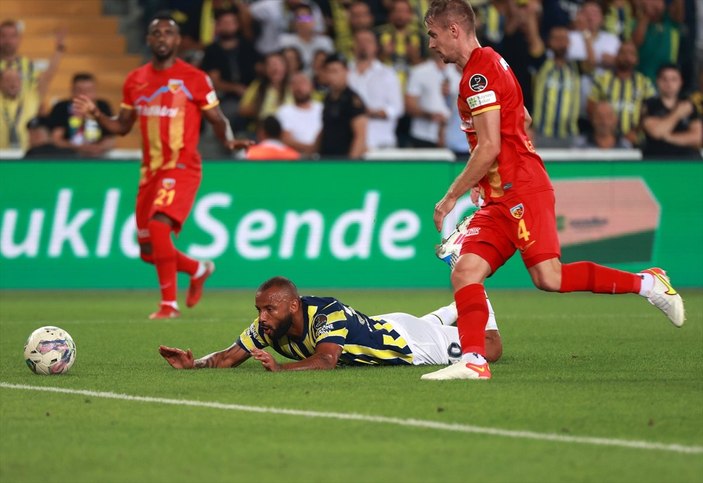 Fenerbah E Kayserispor U Iki Golle Ma Lup Etti