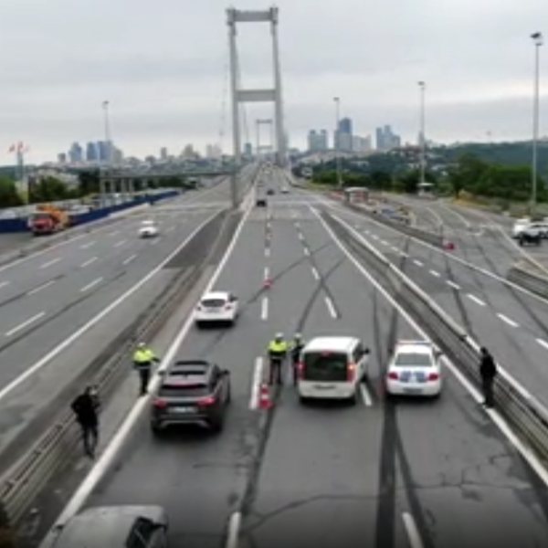 15 Temmuz Şehitler Köprüsü'nde denetim