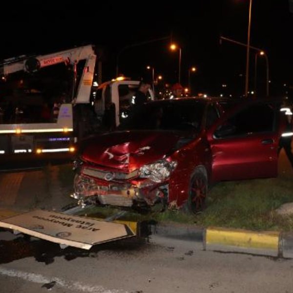 Zonguldak'ta, kardeşlerin gezintisi kazayla bitti