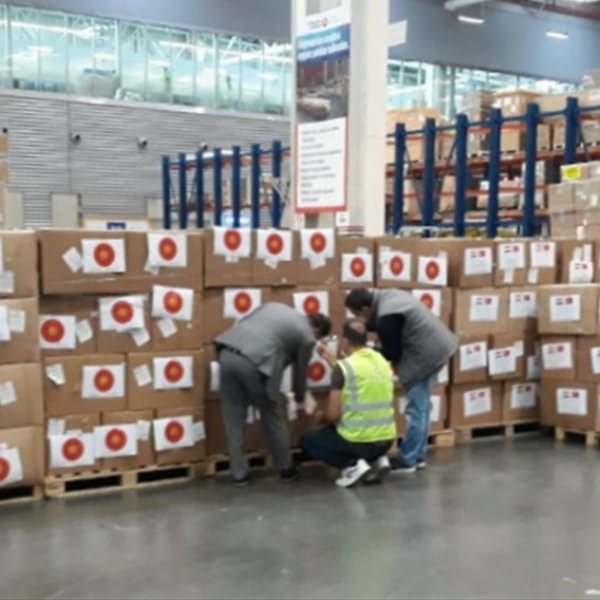 Türkiye'den Paraguay'a tıbbi malzeme yardımı