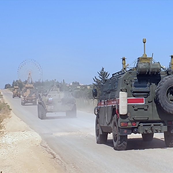 İdlib'de 16'ncı Türk-Rus kara devriyesi yapıldı