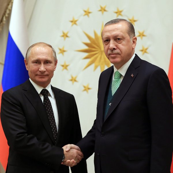 Cumhurbaşkanı Erdoğan, Putin ile görüştü