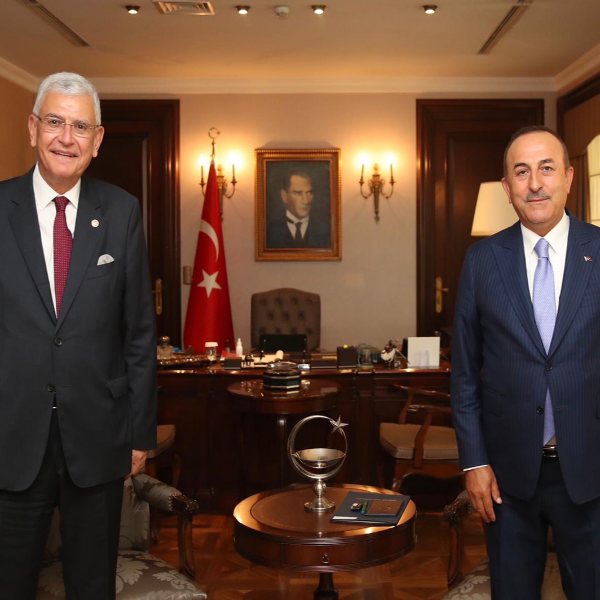 Çavuşoğlu, BM 75. Genel Kurul Başkanı Bozkır ile görüştü