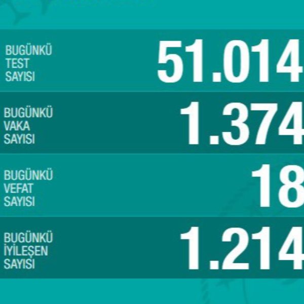 Türkiye'de koronavirüs salgınında son durum