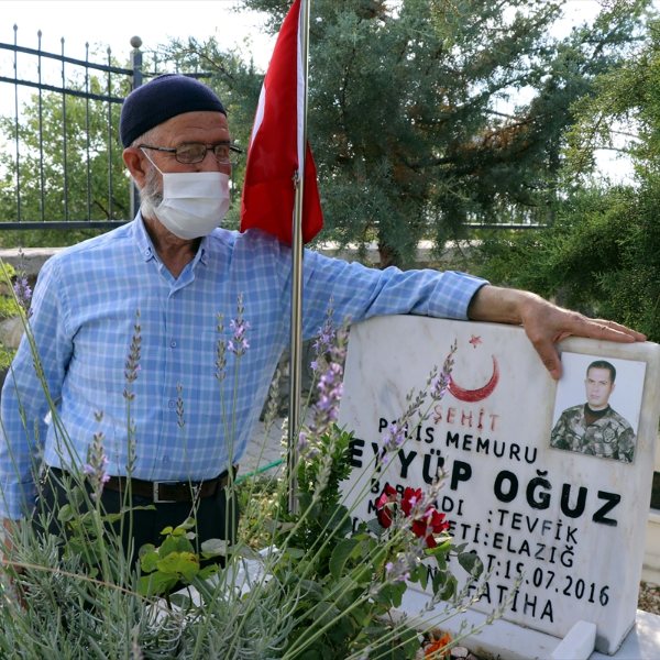 15 Temmuz şehidinin babası evladıyla gurur duyuyor