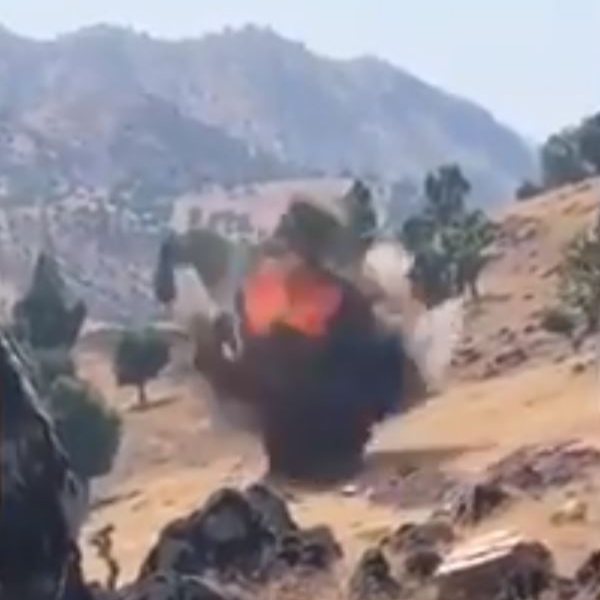 Hakkari'de yola tuzaklanan EYP imha edildi