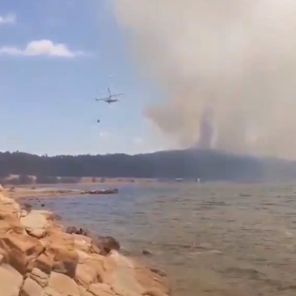 Çanakkale'de orman yangını