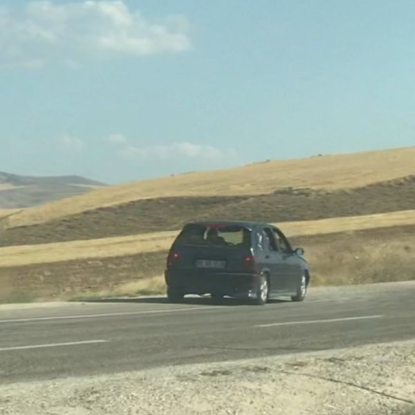 Kırıkkale’de ters yönde giden sürücü