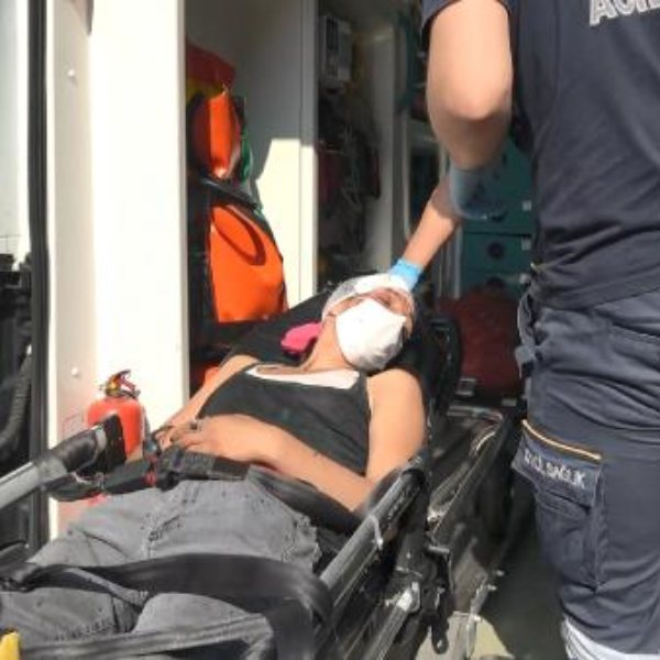 Bursa'da sevgilisinden şiddet gören kadın bankaya sığındı