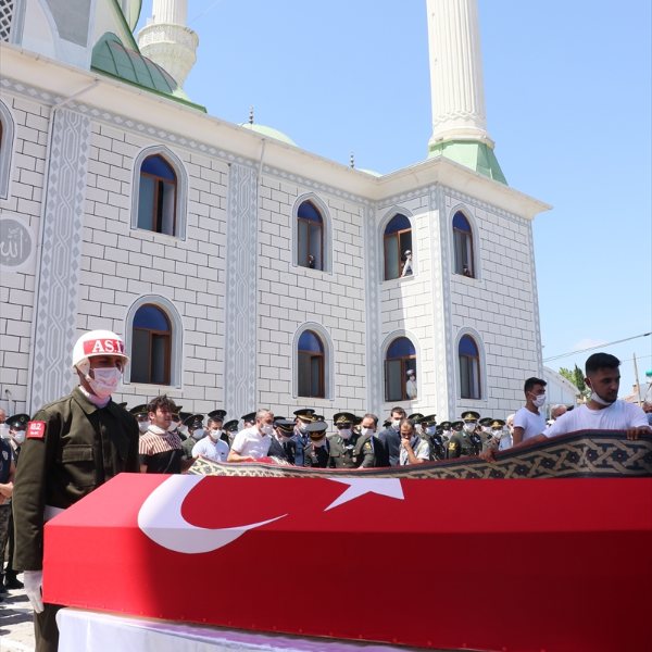 Samsun'da şehide veda