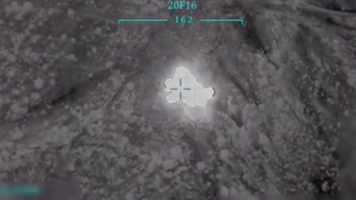 Kuzey Irak'ta 2 terörist öldürüldü