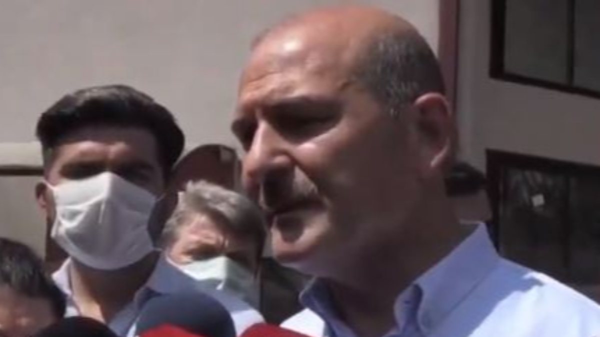 İçişleri Bakanı Süleyman Soylu, Giresun'da açıklamalarda bulundu