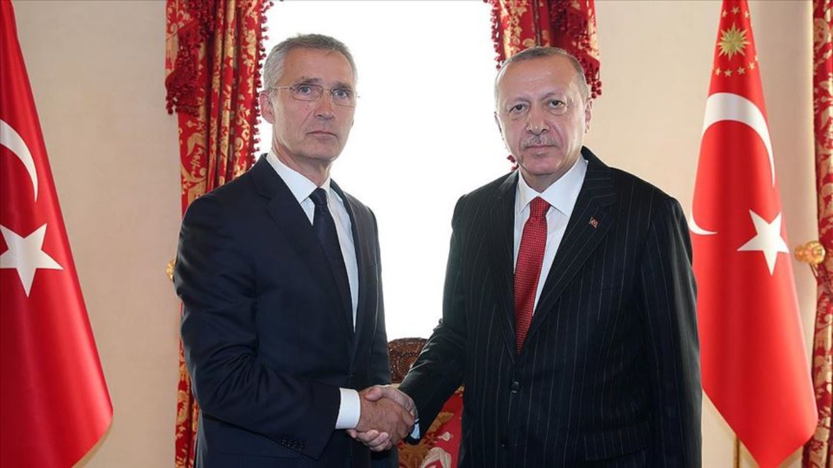 Erdoğan, NATO Genel Sekreteri Stoltenberg ile görüştü