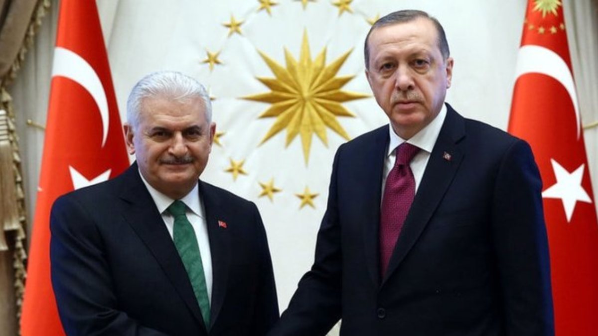 Cumhurbaşkanı Erdoğan'dan Binali Yıldırım'a geçmiş olsun mesajı