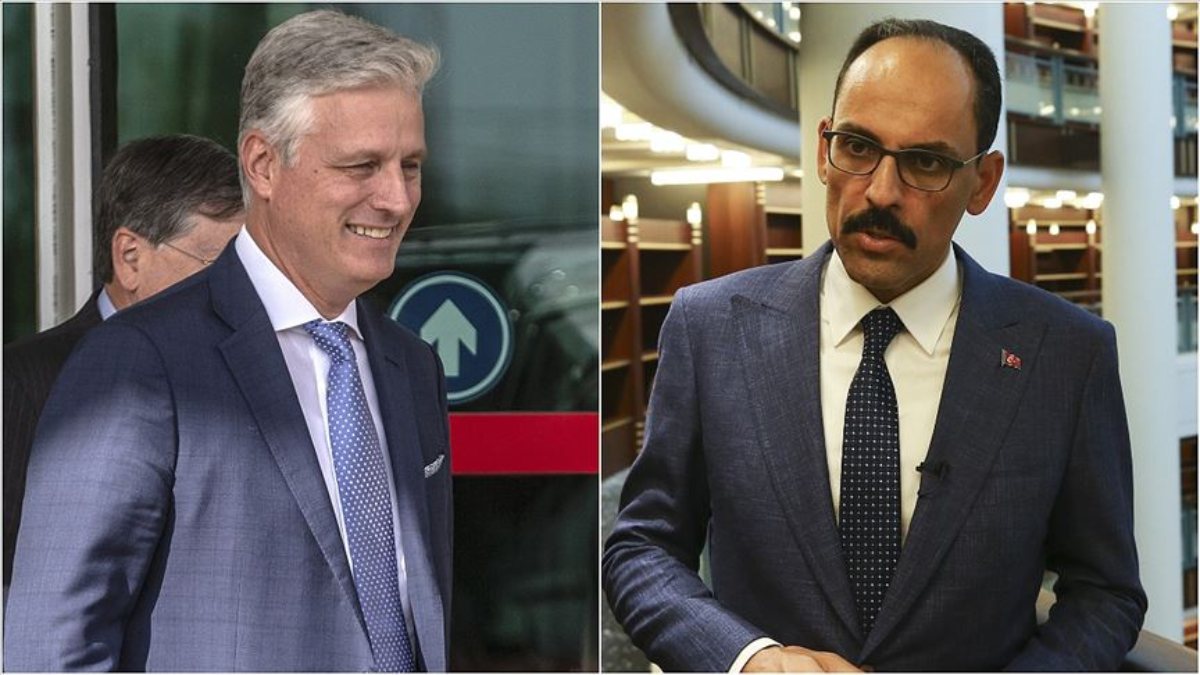 Cumhurbaşkanlığı Sözcüsü Kalın O'Brien ile telefon görüşmesi gerçekleştirdi
