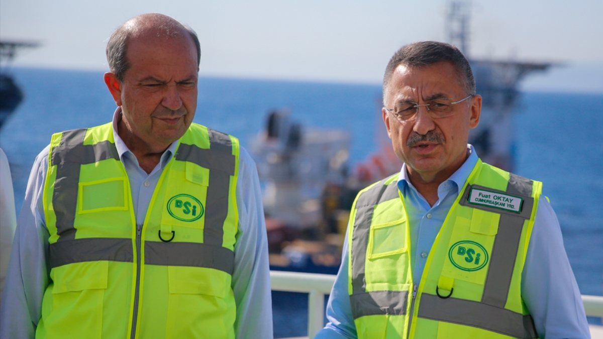 Cumhurbaşkanı Yardımcısı Fuat Oktay: 25 Eylül'de KKTC'ye yeniden su verilecek