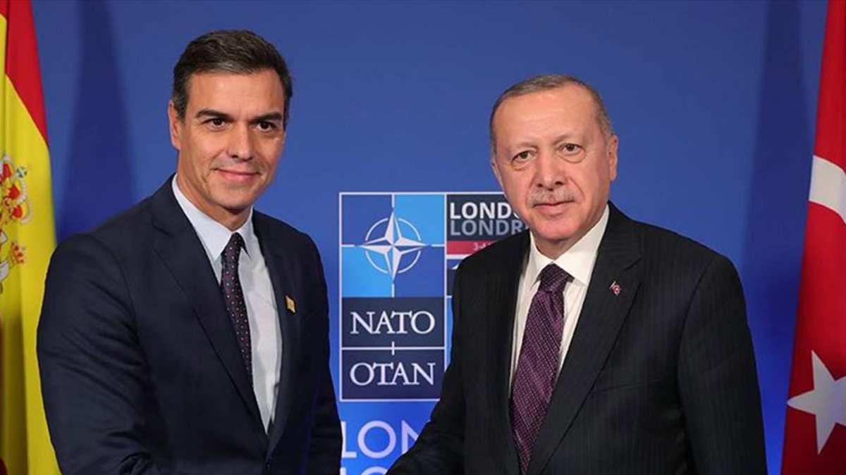Cumhurbaşkanı Erdoğan, İspanya Başbakanı Sanchez ile telefonda görüştü