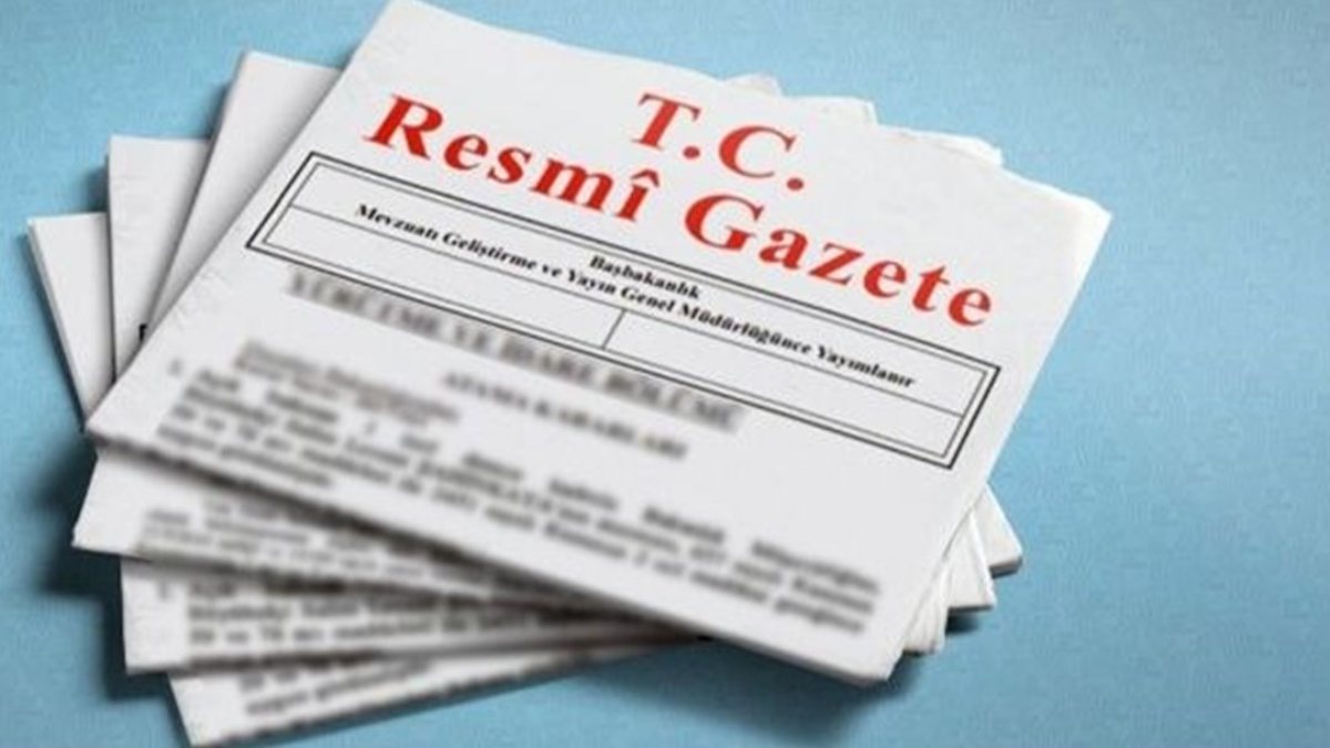 Atama kararları Resmi Gazete'de yayınlandı