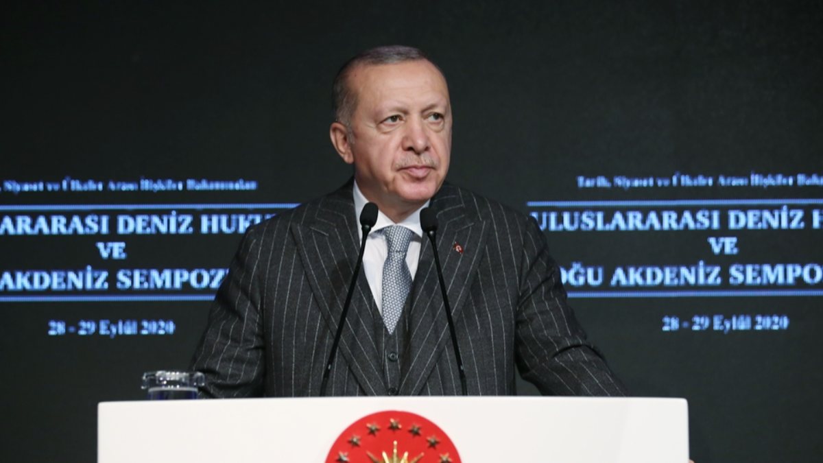 Cumhurbaşkanı Erdoğan'dan AB liderlerine Doğu Akdeniz mektubu