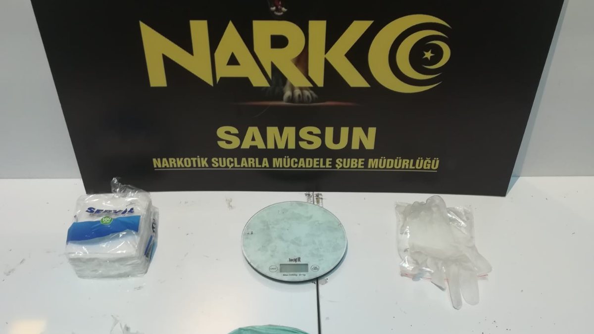 Samsun'da uyuşturucu operasyonu: 6 gözaltı