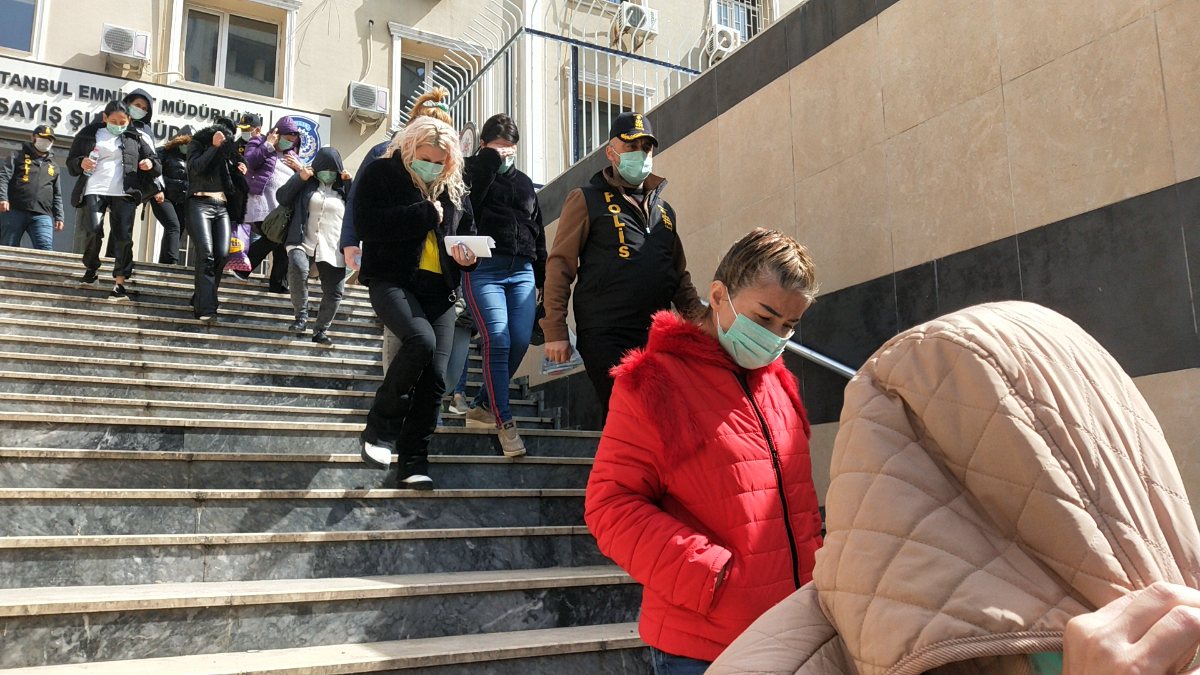 İstanbul'da fuhuş operasyonunda 26 kadın kurtarıldı