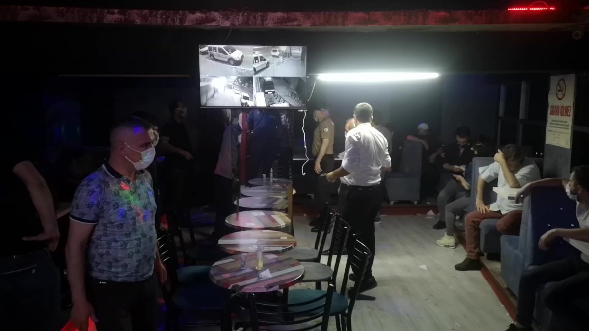 Bursa’da eğlence mekanına polis baskını